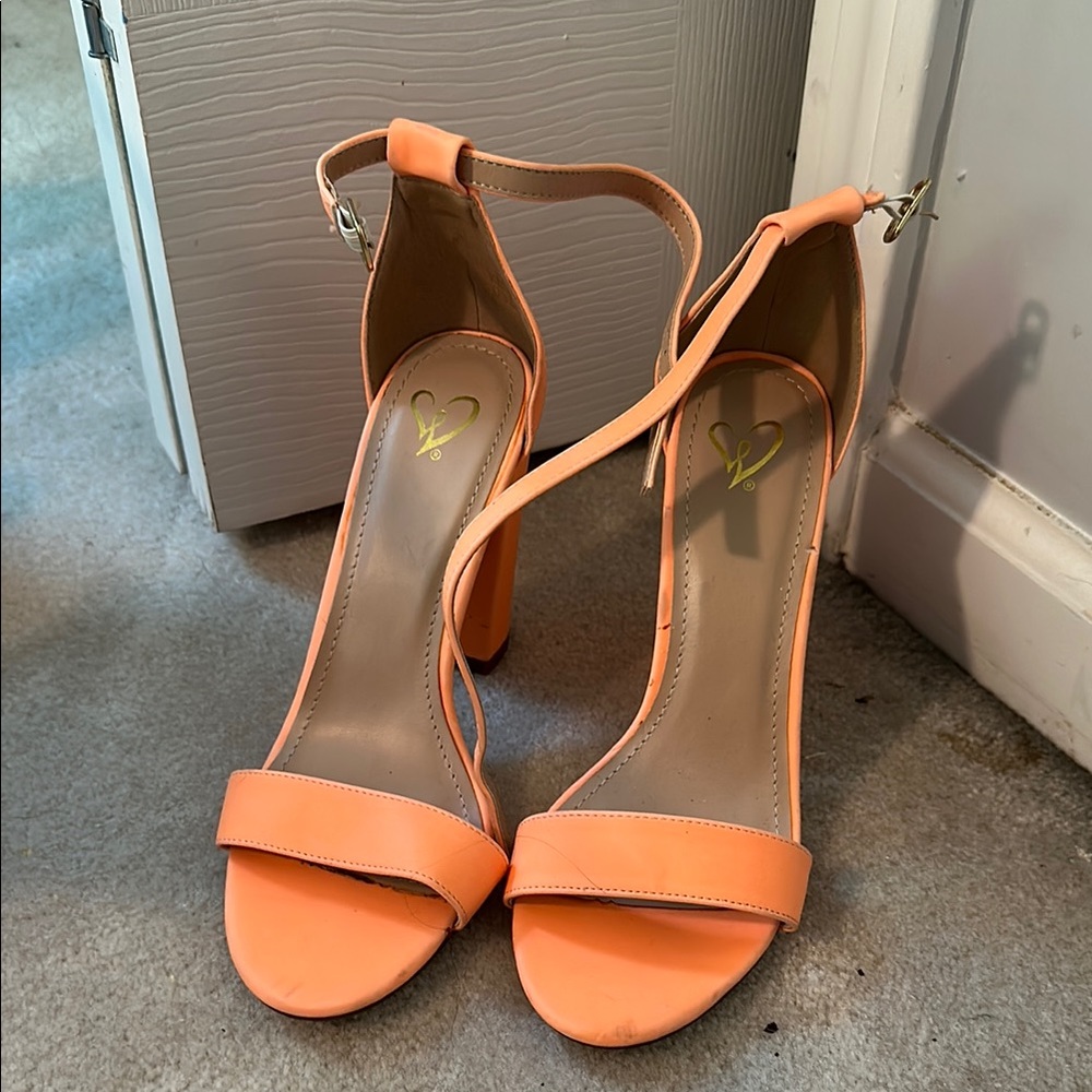 Orange Heels